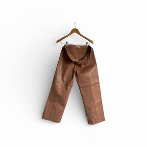 L’AGENCE Wanda High-Rise Crop Wide-Leg Jeans – Macaron